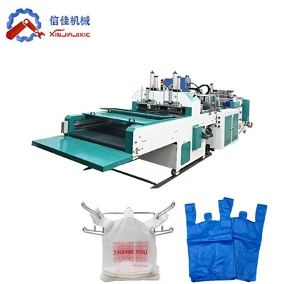 Lättöppnad T-shirt Bag Making Machine